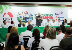Leia mais sobre o artigo Vice-governador ressalta geração de empregos e diálogo social no 6º Congresso da UGT-BA