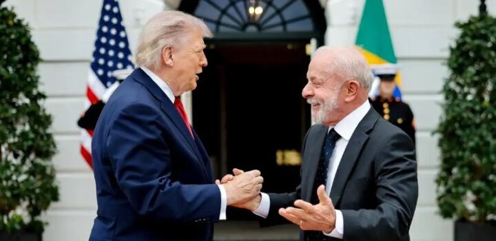Lula deixa a Casa Branca após reunião com Trump