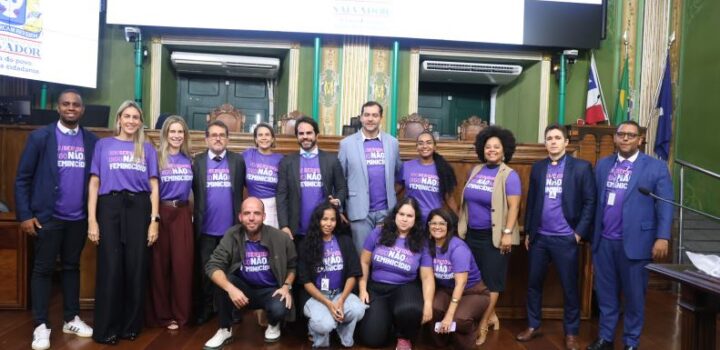 Servidores da Câmara aderem à campanha “Digo NÃO ao Feminicídio!”
