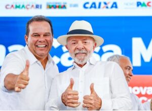 Leia mais sobre o artigo Vice-governador Geraldinho participa com Lula da entrega de 384 unidades habitacionais e visita à FAFEN em Camaçari