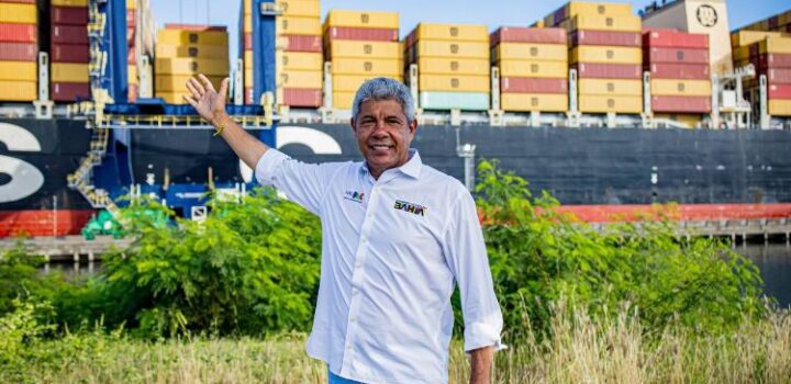 Bahia recebe navio com mais de 800 toneladas de materiais para início das obras da Ponte Salvador–Itaparica