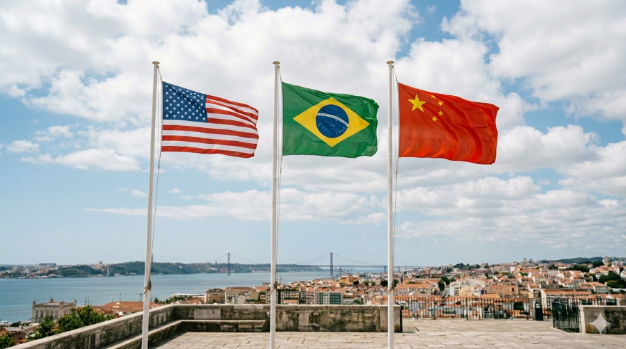 O Brasil entre Washington e Pequim