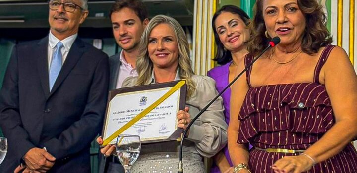 Aladilce: “Ivana Bastos, nova cidadã de Salvador, é referência de mulher na política”