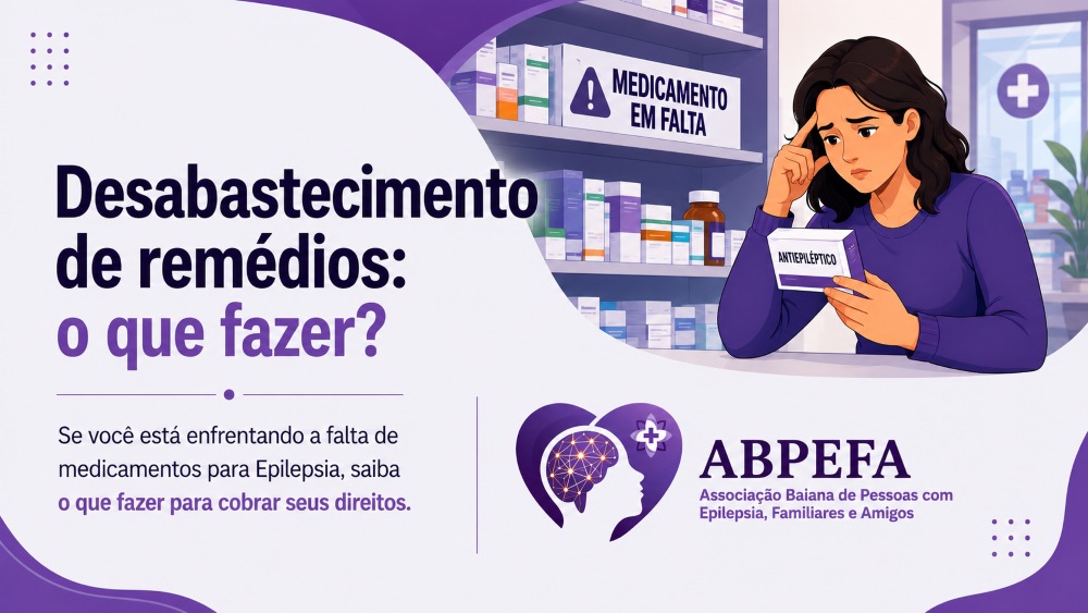 Associação alerta para risco de morte por falta de medicamentos de epilepsia no SUS