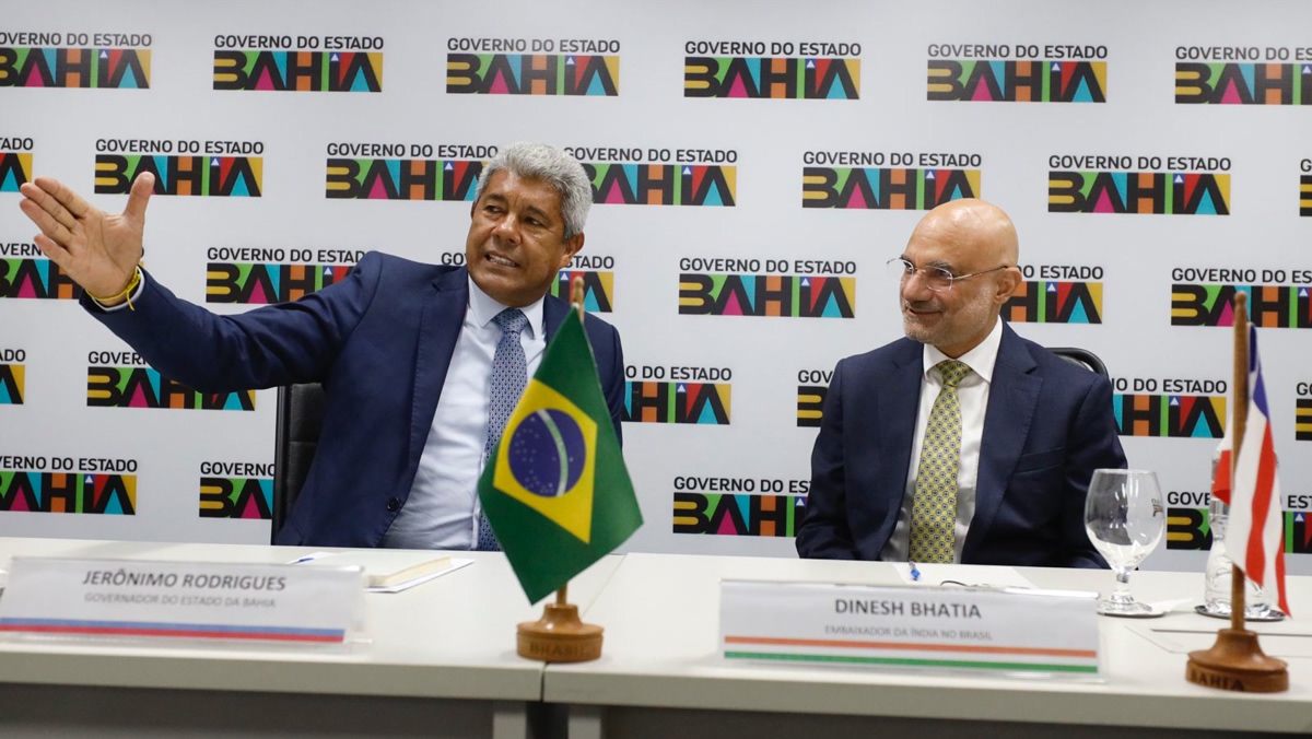 Bahia fortalece relações com a Índia em busca de investimentos e desenvolvimento econômico