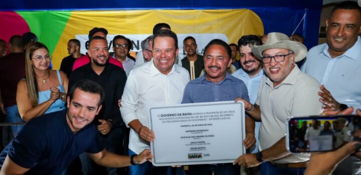 Com mais de R$ 27 mi em investimentos, vice-governador&nbsp; entrega obras estruturantes em Itaparica