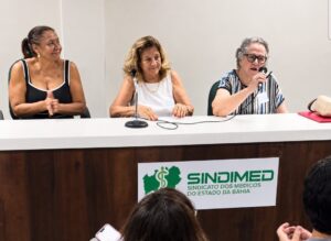 Leia mais sobre o artigo Trio de médicas renomadas assume gestão do Sindimed-BA pelos próximos 90 dias