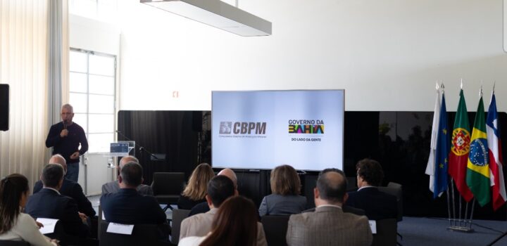 CBPM apresenta potencial mineral da Bahia em seminário no Porto de Lisboa