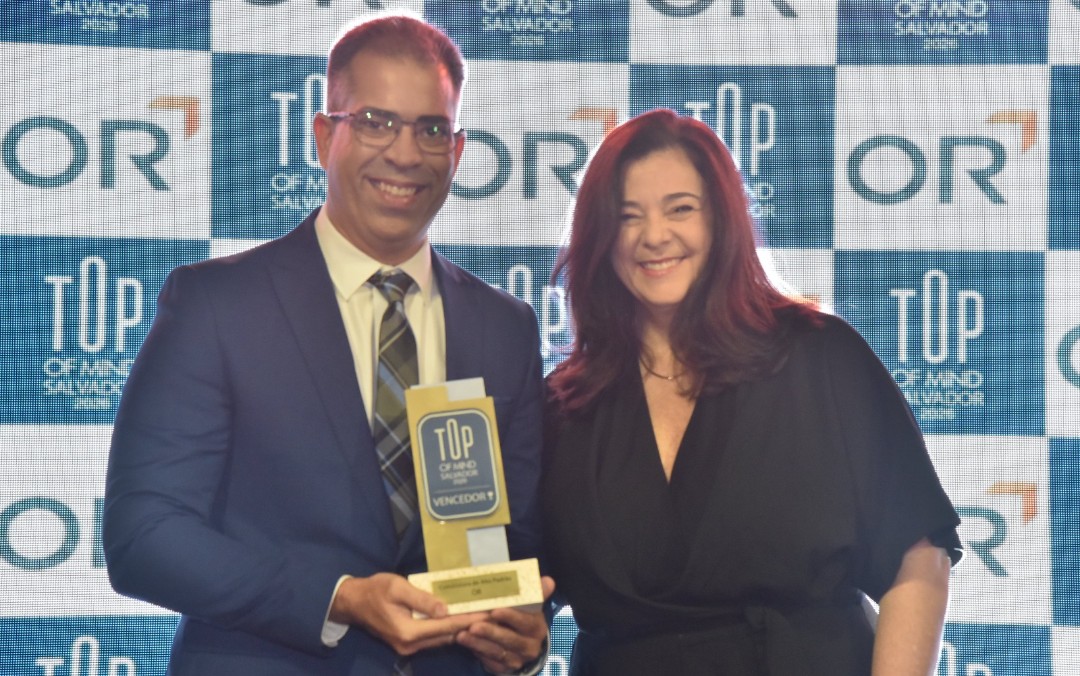 OR, do Grupo Novonor, é premiada no Top of Mind Salvador 2026