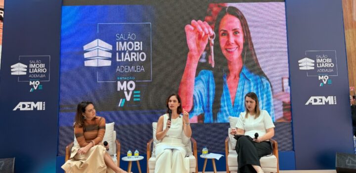 Conexão, escuta e propósito marcaram debate sobre liderança jovem no Salão Imobiliário Ademi