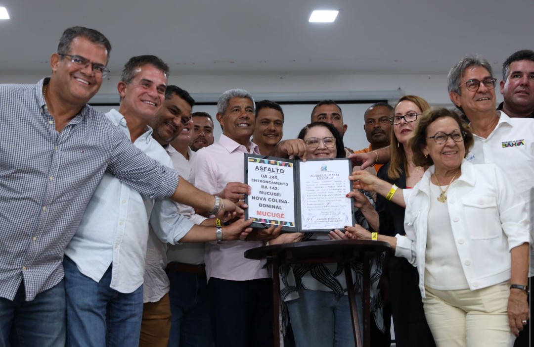 Chapada Diamantina recebe programa de desenvolvimento e nova etapa de pavimentação da BA-245