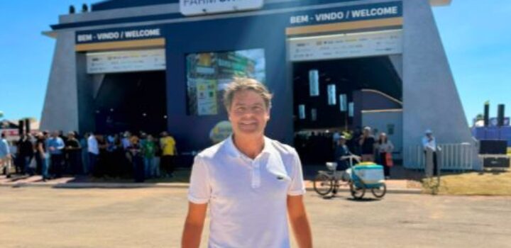 Paulo Câmara destaca força do agronegócio e gestão de Júnior Marabá durante visita à Bahia Farm Show