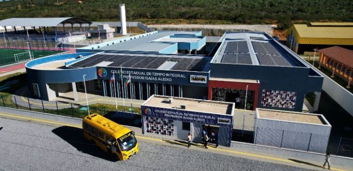 Nova sede de colégio estadual amplia estrutura do ensino integral em Irajuba