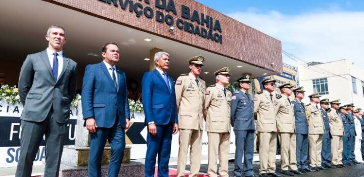 Geraldinho ressalta investimentos na segurança pública durante entrega de equipamentos e formatura de 1.441 soldados