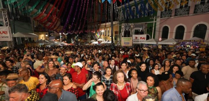 Mais de 50 atrações apoiadas pelo Governo do Estado levam forró e tradição ao Pelourinho na véspera de São João