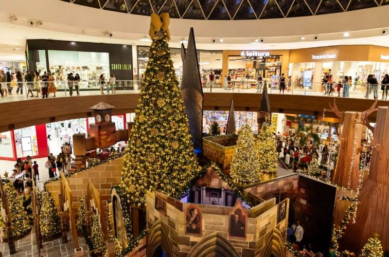 Shopping Paralela conquista o ouro no Prêmio Abrasce 2026 com Natal inspirado em Harry Potter