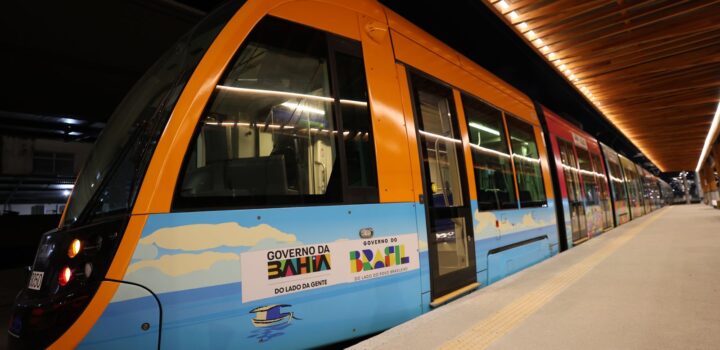 Obras do VLT avançam com entrega da Estação Calçada e melhorias viárias em Salvador