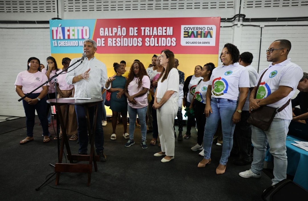 Unidade de triagem para cooperativas de reciclagem amplia inclusão produtiva e fortalece agenda ambiental na Bahia