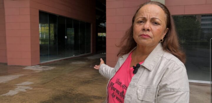 Aladilce constata abandono de estações do BRT que custaram cerca de R$1 bi