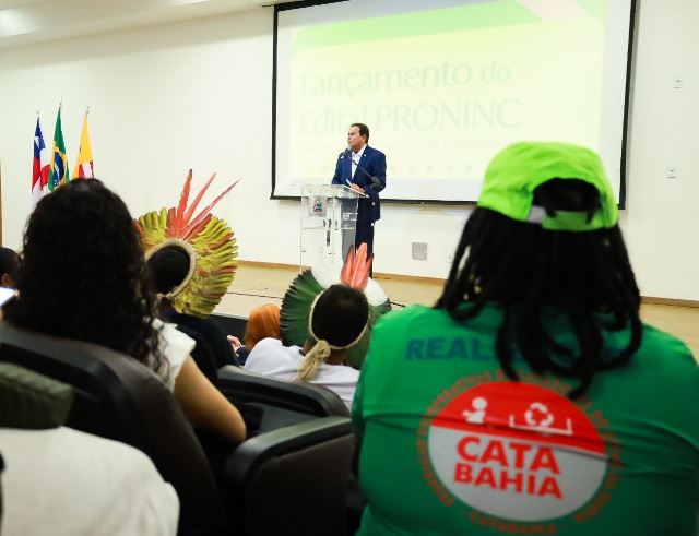 Geraldinho destaca parceria entre Bahia e Governo Federal durante lançamento do edital de R$ 100 mi do PRONINC