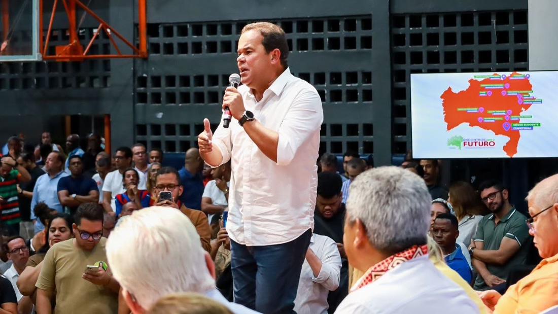 Geraldo Junior dispara: “Nem o pai, nem o filho, nem o neto”, diz durante encontro com candidatos