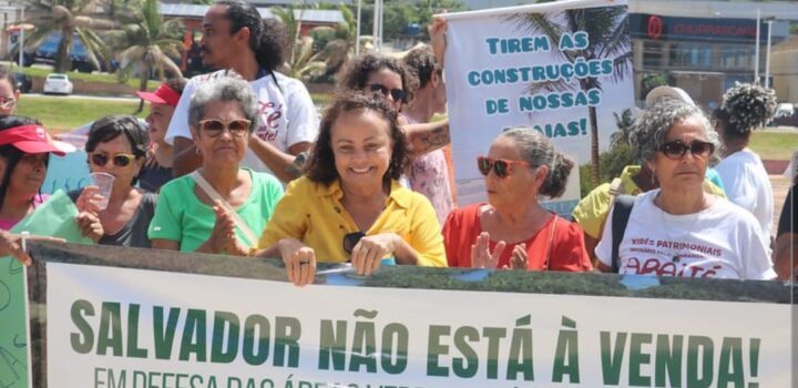 Aladilce ironiza as árvores artificiais de Bruno Reis: “Prefeito criou a política do ecofake”