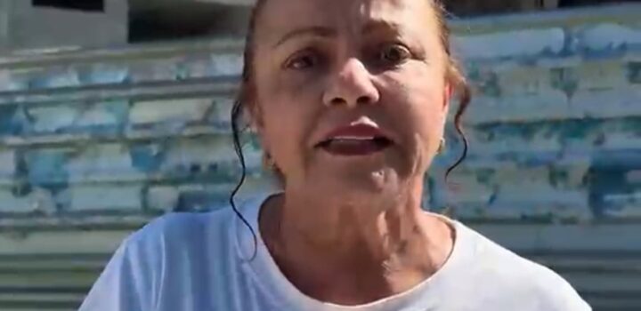 Aladilce vai à Escola do Curralinho e rebate Bruno Reis: “Não é fake, a obra está parada”