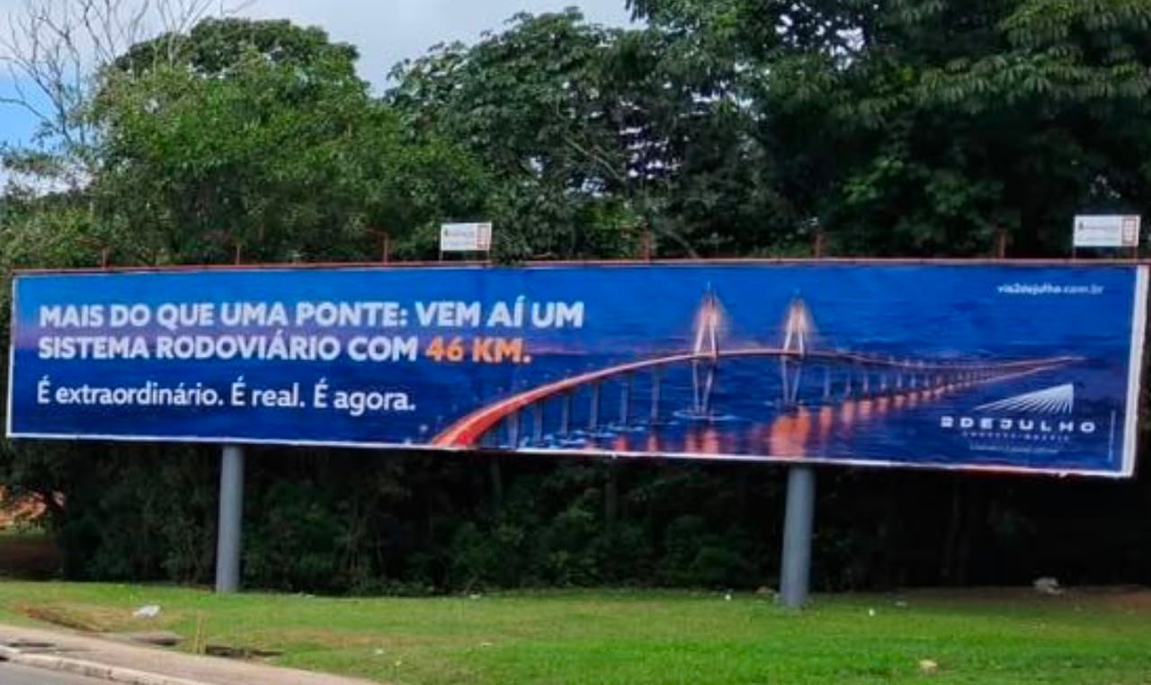 Robinson denuncia censura de publicidade da ponte em empresas ligadas à família de ACM Neto