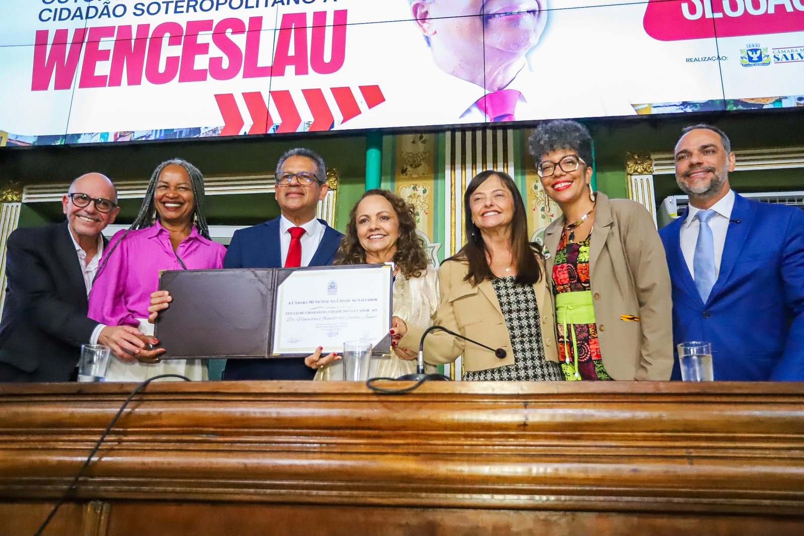 Para Wenceslau Jr a cidadania soteropolitana é “um incentivo a mais para lutar pela Bahia”