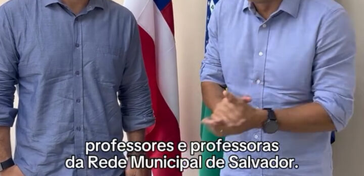 Prefeito Bruno Reis encaminha à Câmara projeto para autorizar pagamento da primeira parcela dos precatórios do Fundef