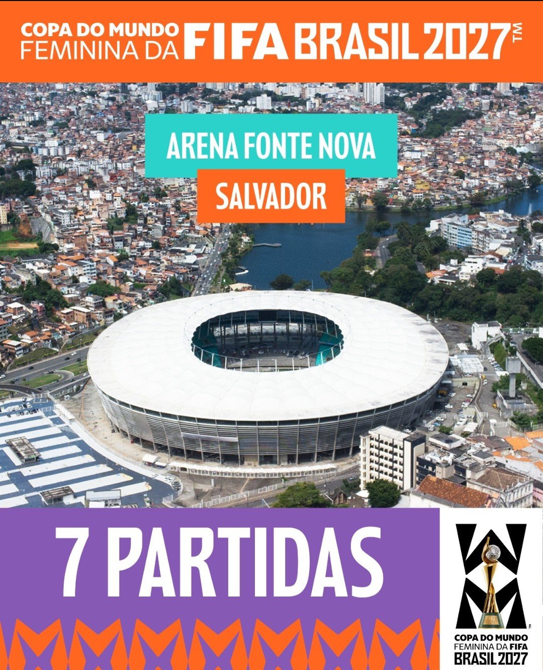 Prefeito Bruno Reis destaca capacidade de Salvador para receber sete jogos da Copa Feminina da FIFA 2027