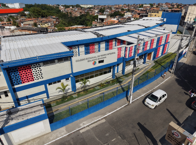 Educação de Cajazeiras, em Salvador, avança com a modernização de duas unidades de ensino de tempo integral