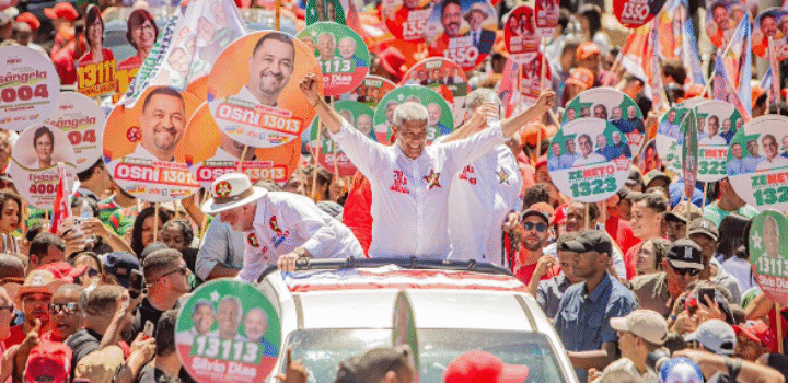 Aprovação de Jerônimo chega a 61% em Feira de Santana e supera 50% em redutos da oposição, diz AtlasIntel
