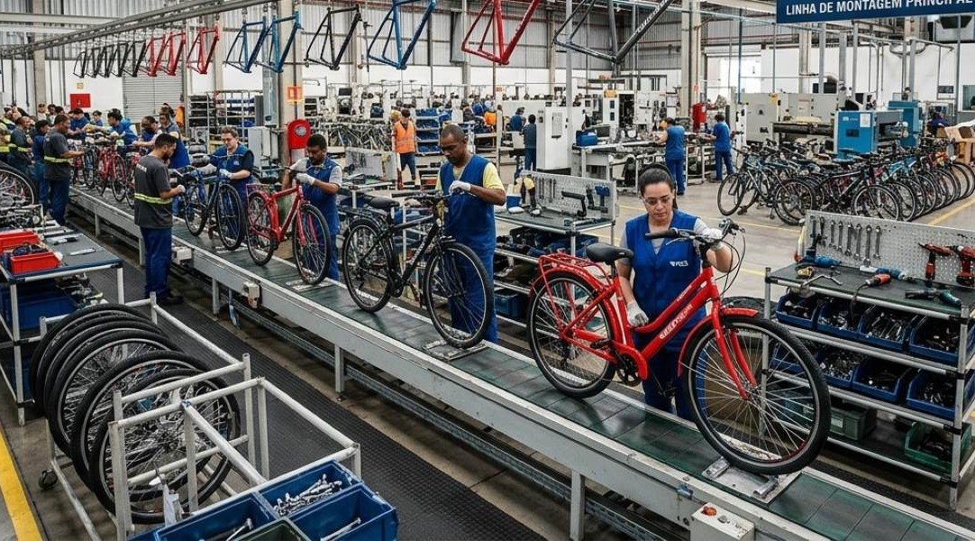 Produção de Bicicletas no PIM cresce 31,6% em Agosto