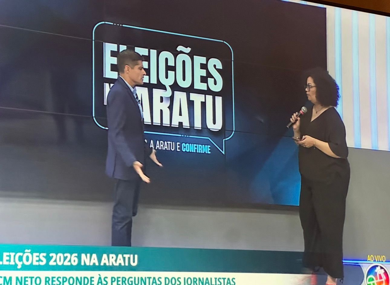 Deputado critica ACM Neto na Sabatina da Aratu
