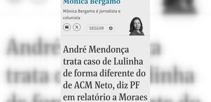 PF aponta proteção de André Mendonça a ACM Neto no caso Master