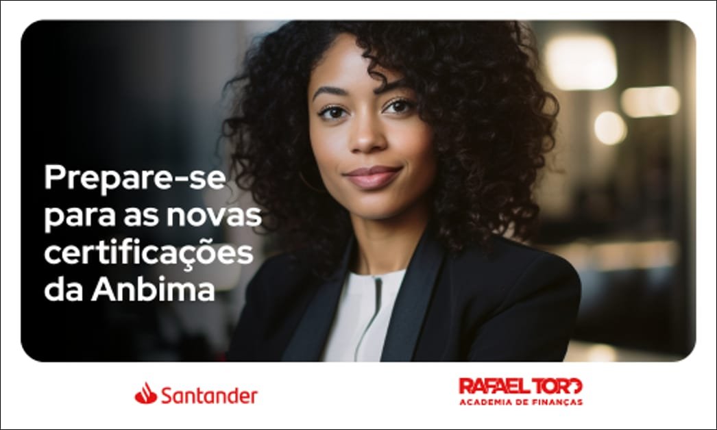 Santander oferece 2,5 mil vagas gratuitas para formação no mercado financeiro