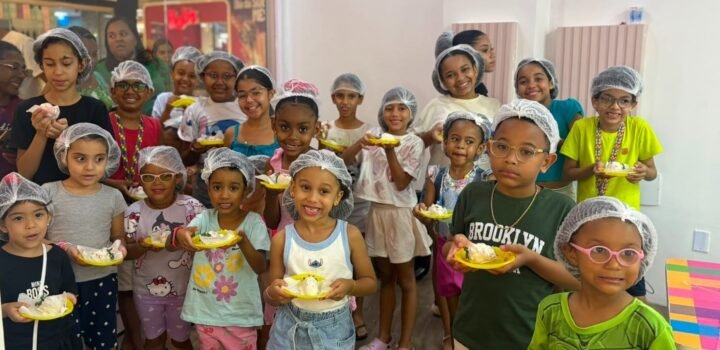 Shopping Center Lapa realiza replay da oficina gratuita de Morango Cravejado para crianças