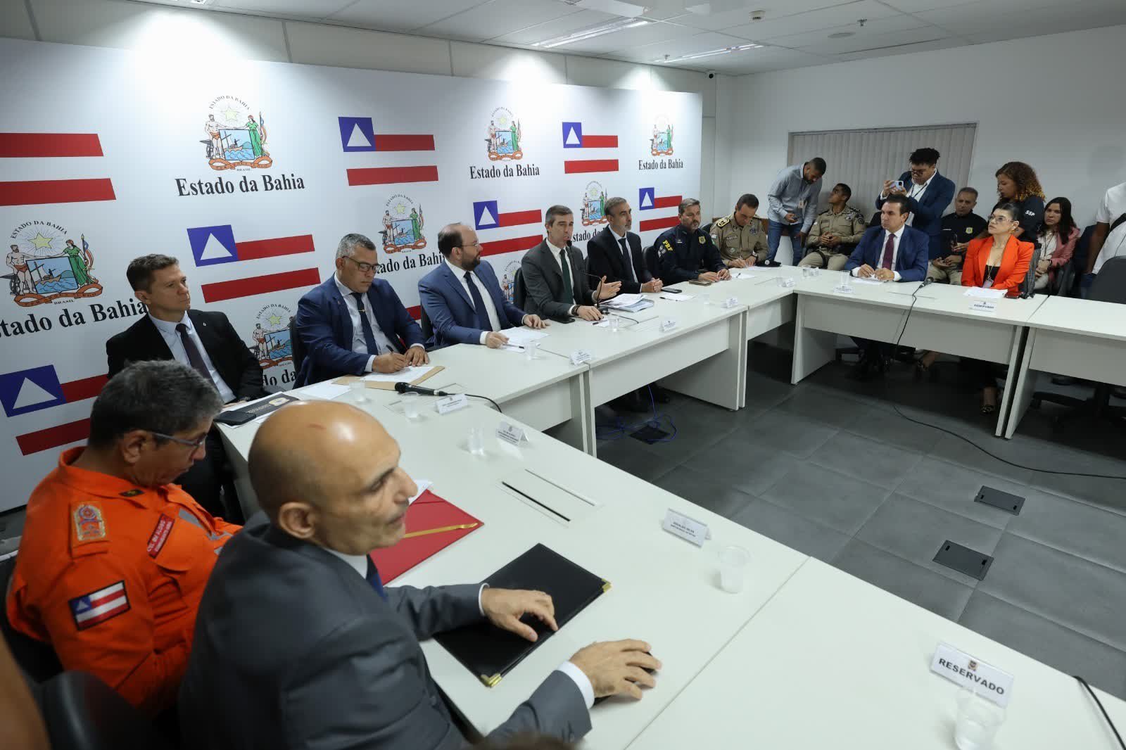 Forças de segurança apresentam planejamento para as Eleições 2026 na Bahia