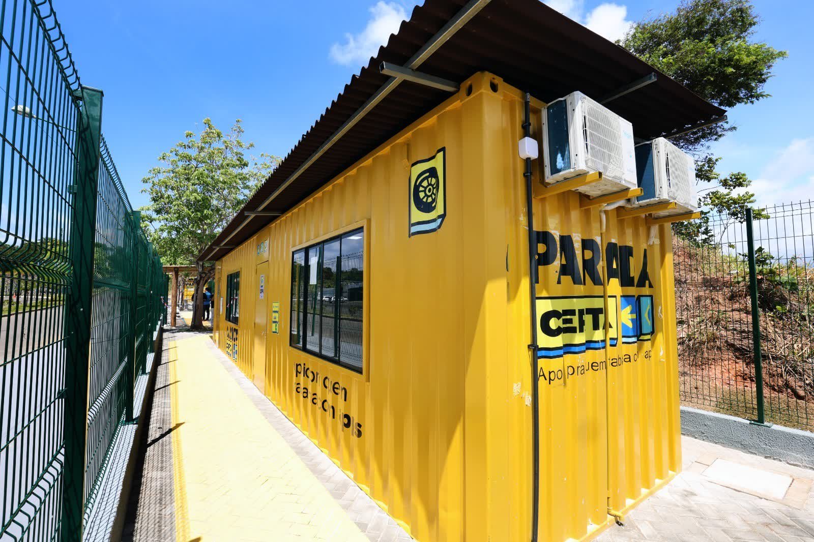 Estado inaugura ponto de apoio com infraestrutura e capacitação para trabalhadores de transporte