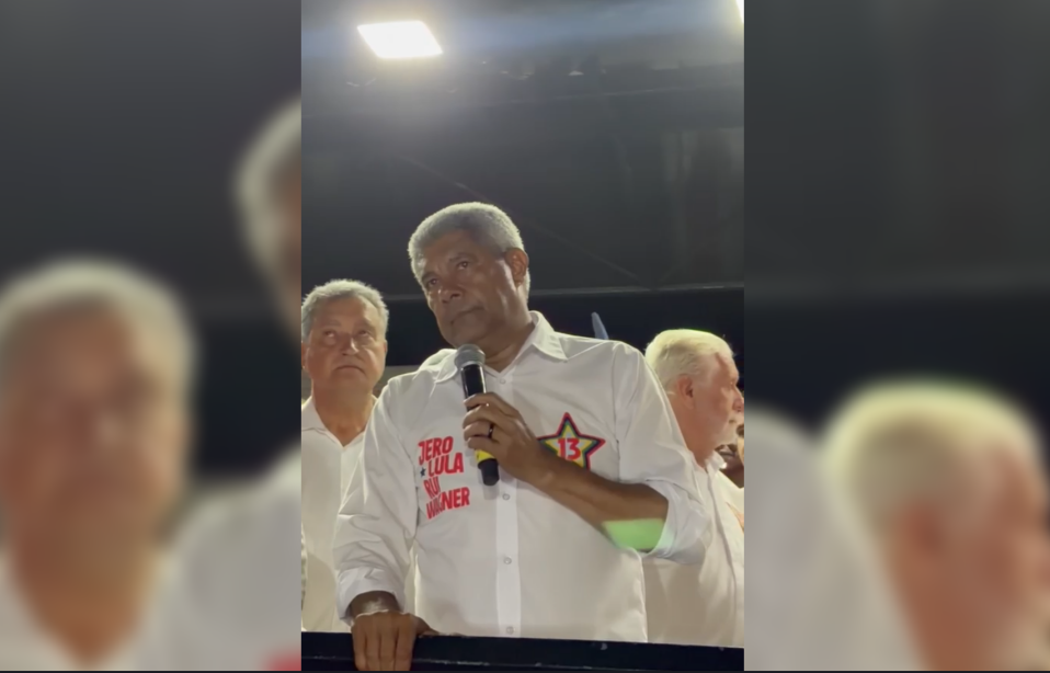 Jerônimo diz que acionou jurídico por uso de mulheres nuas em ato de ACM: “Corpo não pode ser exposto em troca de voto”