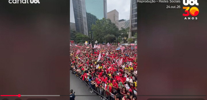 Lula encerra campanha com atos no Rio e em São Paulo na véspera do segundo turno