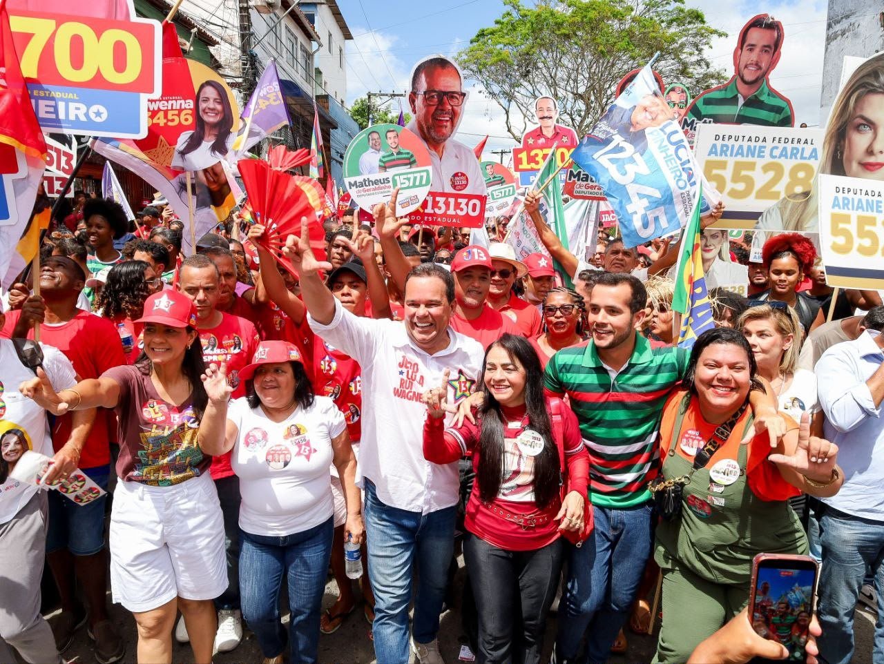 Geraldinho destaca força do Time de Lula em Lauro de Freitas