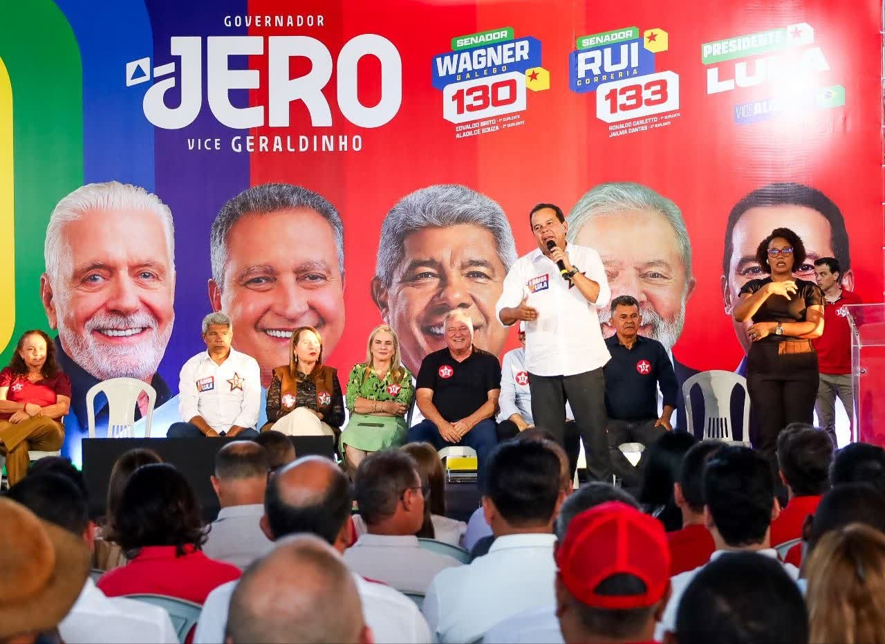 Geraldinho destaca força dos prefeitos da Bahia para ampliar votação de Lula no 2º turno