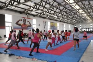 Leia mais sobre o artigo Outubro Rosa: Sudesb reúne alunas de artes marciais para reforçar importância do autocuidado na luta contra o câncer de mama