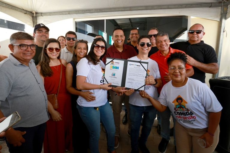 Bahia Sem Fome inaugura cozinha comunitária na Serra da Carnaíba