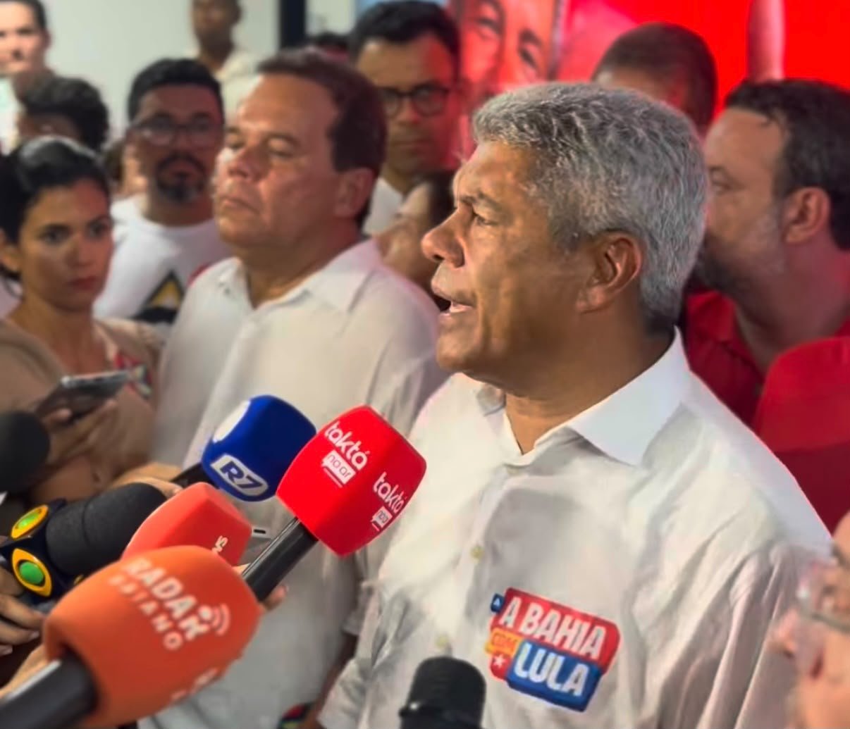Jerônimo Rodrigues comemora reeleição de Lula e destaca a força da mobilização popular na Bahia