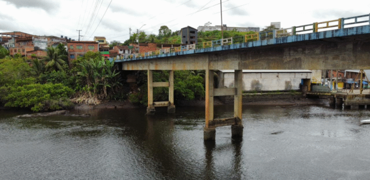Camamu: Ponte sobre o Rio Acaraí, na passagem urbana da BA-001, será recuperada pelo Governo da Bahia
