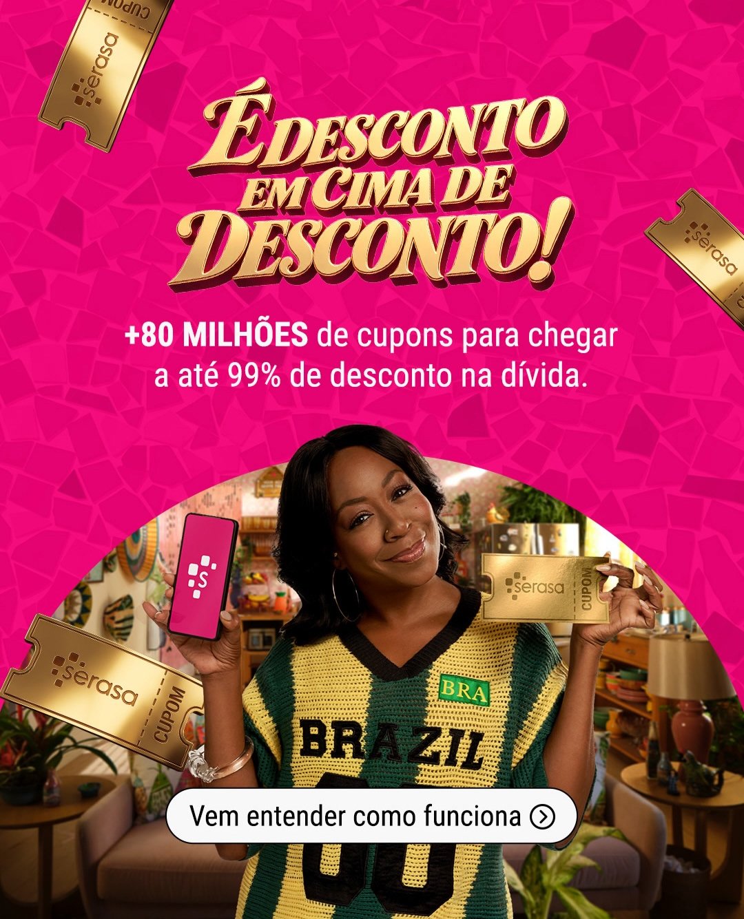 Seis em cada 10 brasileiros têm alguma fonte de renda extra, revela Serasa