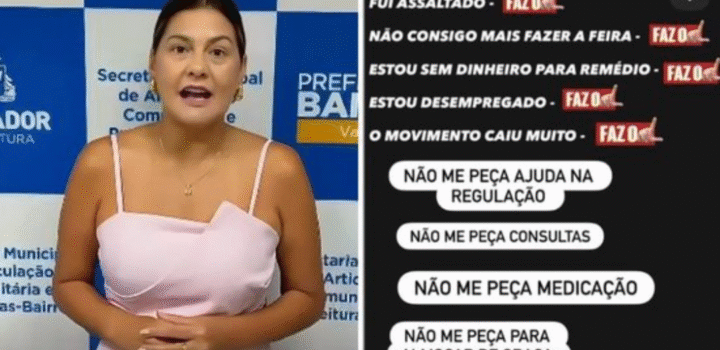 Subprefeita de Valéria ameça barrar atendimento de eleitores do PT na regulação